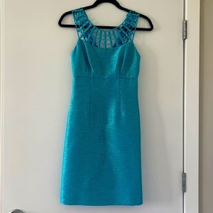 A beautiful, size 0, Tahari dress.